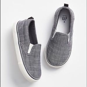 babyGap Chambray Slip-On Sneakers